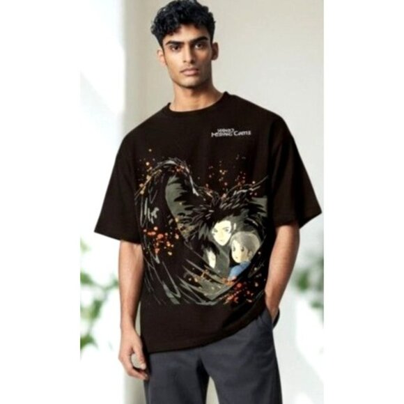 Howls Moving Castle T Shirt Small Black Studio Ghibli Boxlunch Graphic Anime - Picture 3 of 12